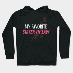 Sister in law shirts cute Hoodie